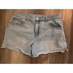 NOBO high rise cut off jeans shorts size 15